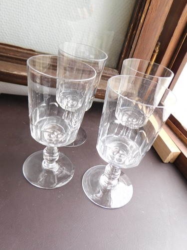 Verres cristal anciens - verres,