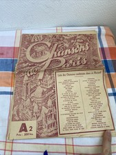 Ancienne Partition Les