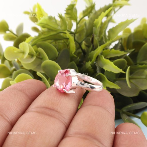 Argent sterling naturel rose - argent,
