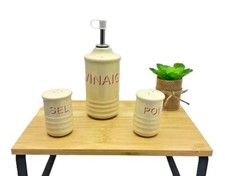 ensemble  vinaigrier 