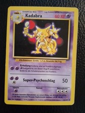 Carte Pokemon kadabra  32/102