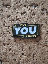 Pin's I Love You I Know Fun Humour Anglais Blague Enamel Pin Épinglette Pins