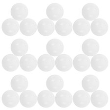 Lot de 30 hochets pour jouets de bébé – Boules blanches pour hochets jouets