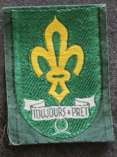 Insigne ecusson tissu scout - insigne,