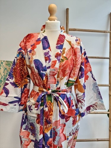 Robe coton longue - longue, kimono