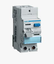 Interrupteur différentiel type A bipolaire 2P/40A - 300mA CFA240E Hager