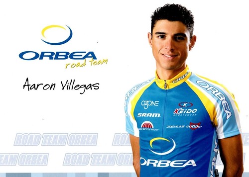 Cyclisme carte cycliste aaron - cyclisme,