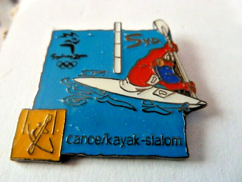 Pin vintage canoe kayak - s,