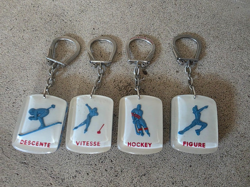Lot porte clefs bourbon - 4,