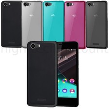 Housse etui coque pochette silicone gel fine pour Wiko Lenny 2 + film ecran
