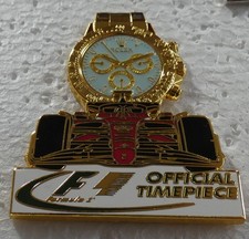 TRES GRAND PIN'S MONTRE ROLEX F1 FORMULE 1 FERRARI FORMULA ONE OFFICIAL N°TE