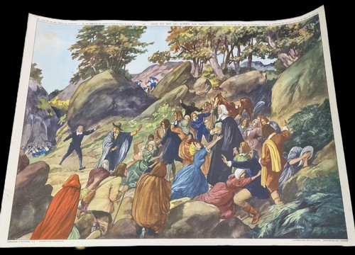 Affiche ecole ancienne - affiche,