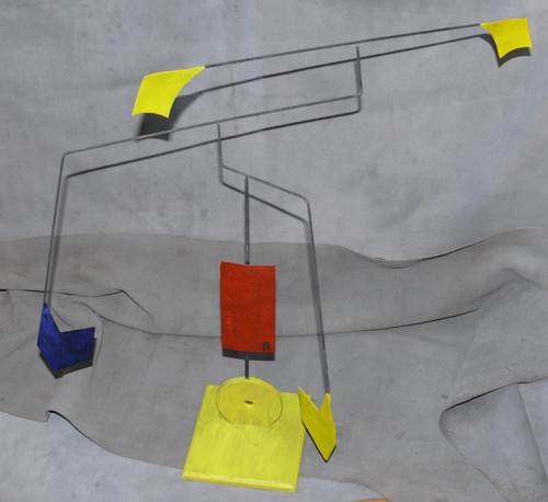 Stabile mobile polychrome - stabile,