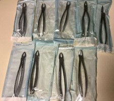 Lot daviers maxillaire supérieur / full forceps set for upper arch extraction
