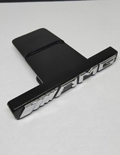 1 LOGO AMG Pour CALANDRE MERCEDES AMG chrome 