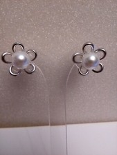 boucles d'oreilles fleurs