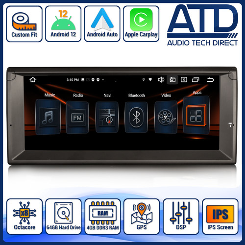 Radio carplay din - radio, 2