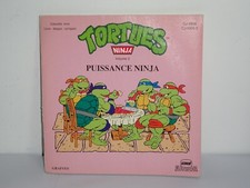 45T 45 Tours vinyle - Livre disque Tortues Ninja Puissance Ninja Canal Junior