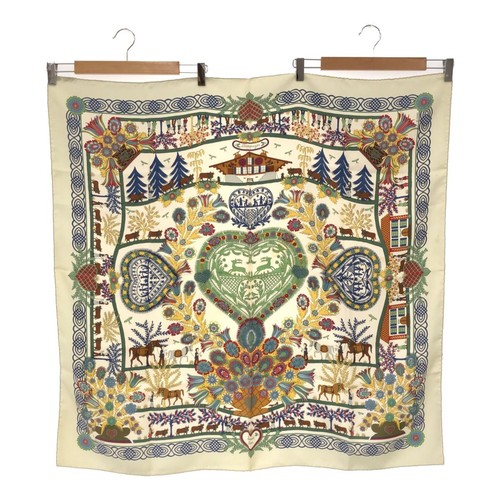 Hermes carre decoupages - 90,