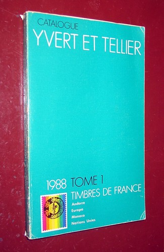 Catalogue cotation yvert - de,