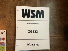 WSM kubota workshop manual