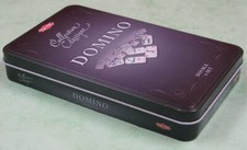 Tactic - 14000 - Jeu Classique - Coffret Métal Domino 