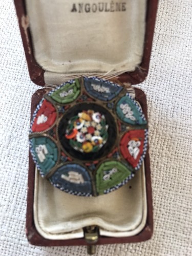 Ancienne broche micro - broche, en
