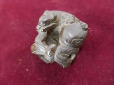sculpture Japon,signée,loutre