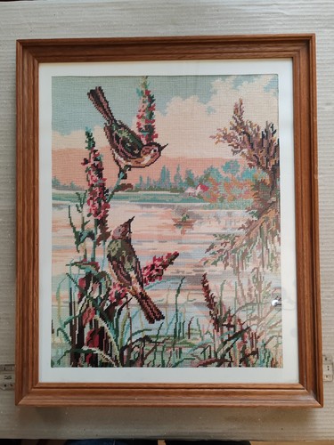 Grande tapisserie aux - , oiseaux