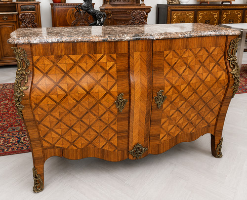 Commode portes galbée en - à,
