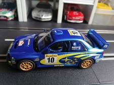 scalextric rare Subaru Impreza