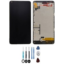 Vitre Tactile + Ecran LCD sur chassis pour Nokia Lumia 640 noir