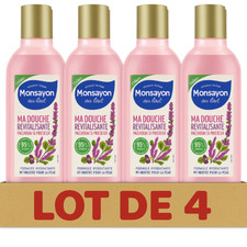 Lot de 4 Gel Douche Monsavon Fleur De Patchouli Naturelle Hydratante 4 x 300ml