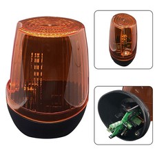 Feu clignotant neuf abordable 60*85 mm AC DC pour portail coulissant battant