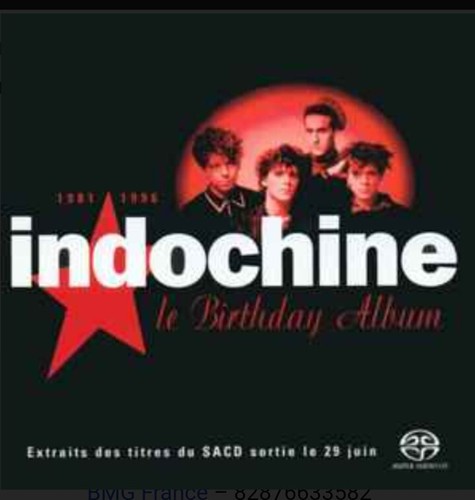 Promo indochine birthday - cd,
