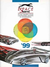 Brochure SBARRO 1999 (Mercedes GT1, Clio Coupé ) Français / English / Italiano