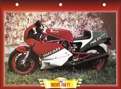 Carte fiche technique moto - carte,
