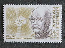Timbre - FRANCE - Pasteur Marc