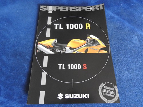 Catalogue depliant moto - catalogue, suzuki