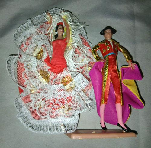 Vintage poupée espagnole - poupée,
