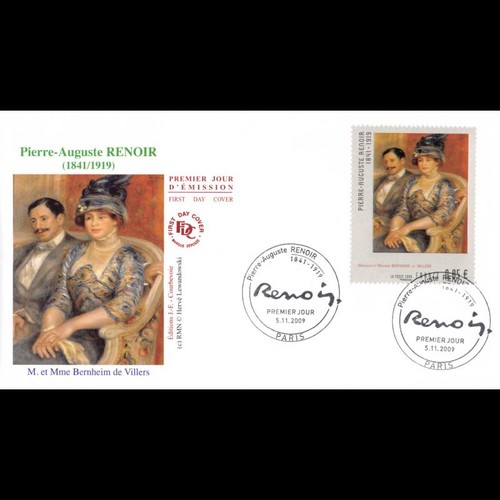 Fdc tableau pierre auguste - fdc,