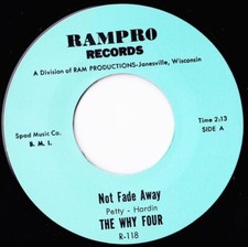 WHY FOUR-Not fade away 7"