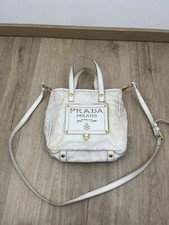 Sac À Main Prada Blanc Uni 