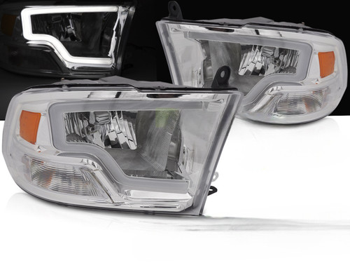 Paire feux phares dodge ram - feux,