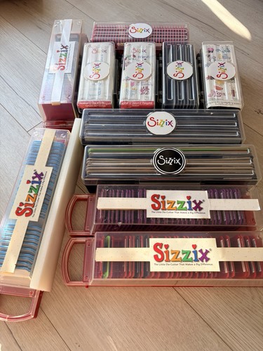 Sizzix lot storage cases - w/,