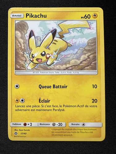 Carte pokémon pikachu - -,