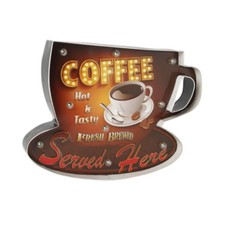 Enseigne à Café En Métal