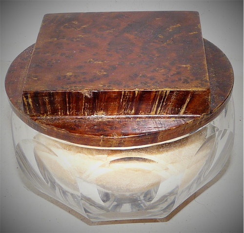 Baccarat boite poudre - baccarat, style