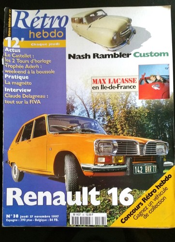 Retro hebdo essai - hebdo, n°38;