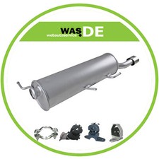 silencieux arrière  pour PEUGEOT 307 CC 2.0i 16V Cabrio Coupe + attaches